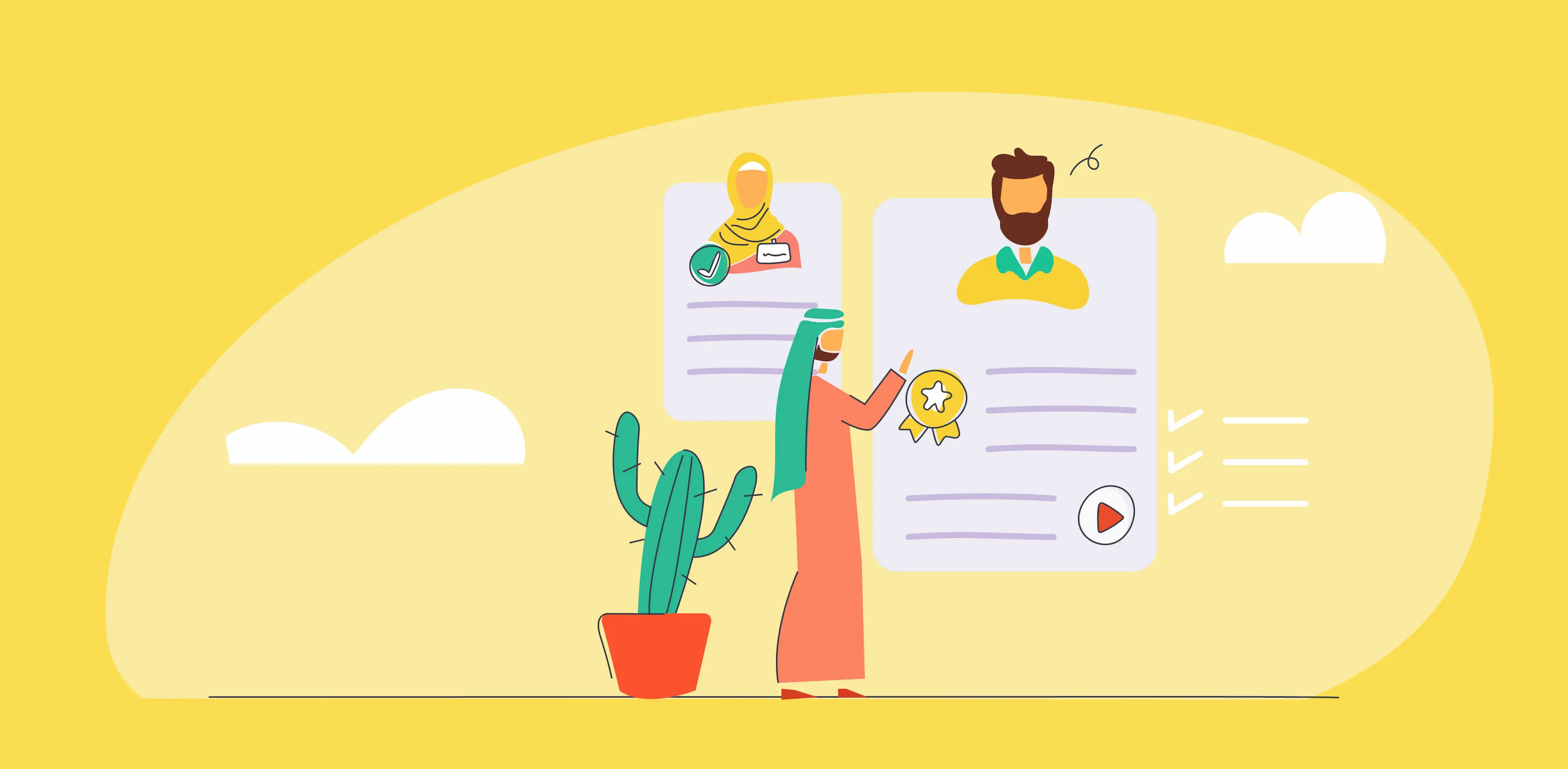 طلب موظفين مع خطاب ونماذج احتياج موظفين