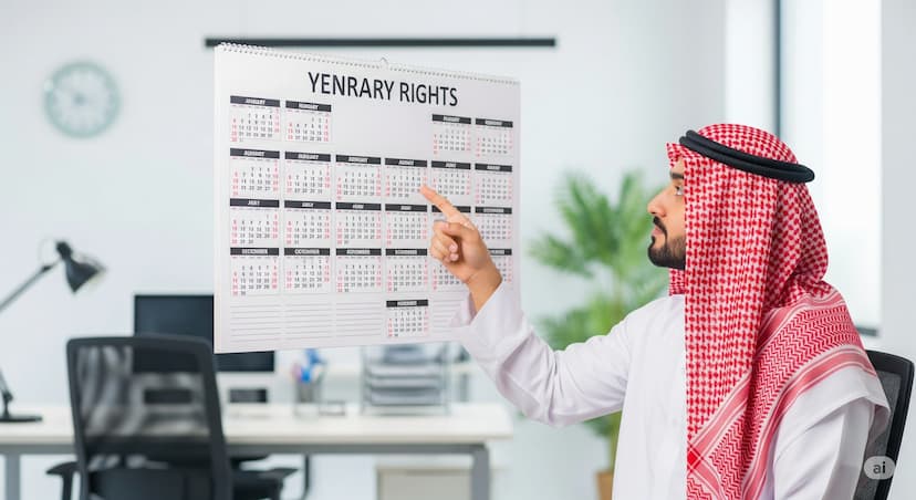 إجازة سنوية في فترة التجربة