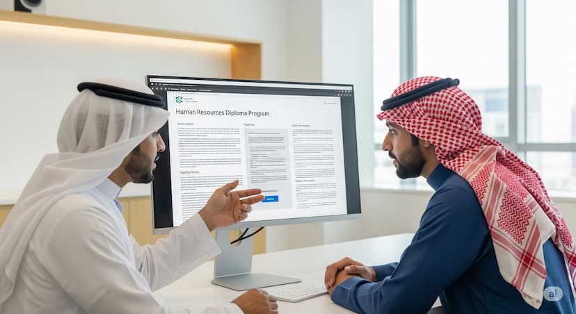 دبلوم الموارد البشرية في السعوية - دليل شامل