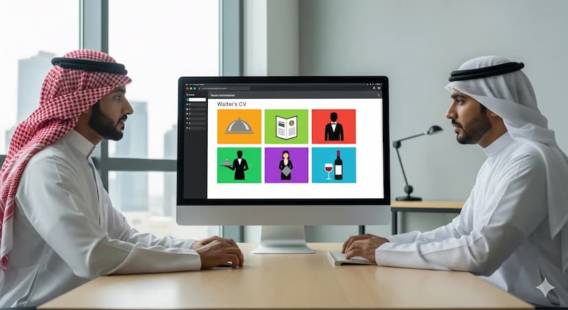 نموذج CV ويتر (نادل) عربي وإنجليزي للتحميل مجانًا