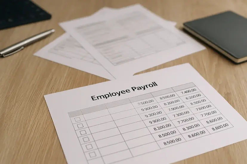 نموذج مسير رواتب الموظفين للتحميل مجانًا Word - PDF