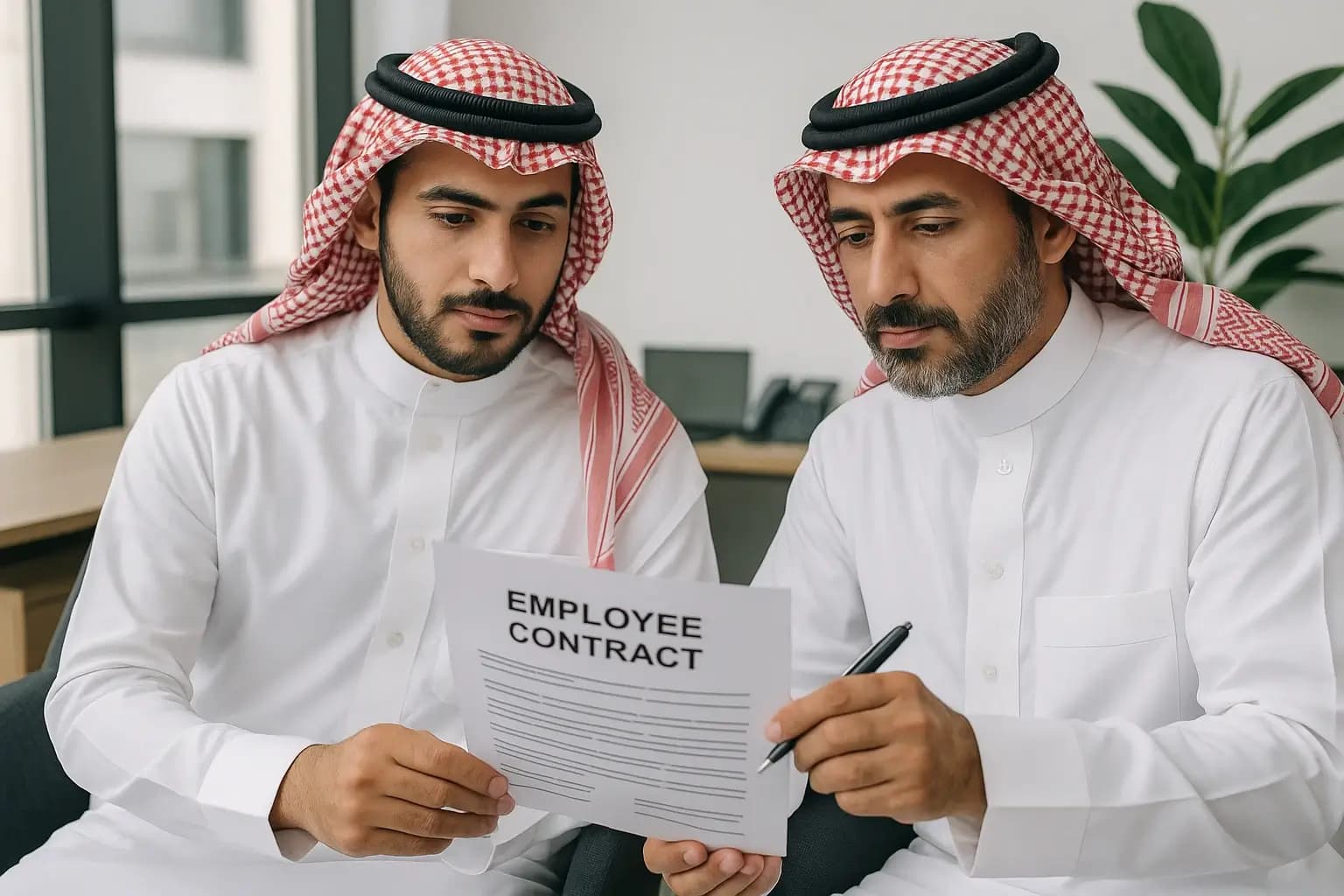 نموذج عقد موظف للتحميل مجانًا PDF - Word