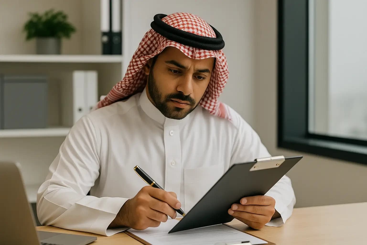 نموذج استيضاح موظف