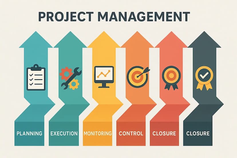 مراحل وخطوات إدارة المشاريع