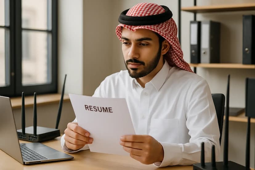 نماذج CV لمهندس شبكات حديث التخرج جاهزة للحميل والتعديل
