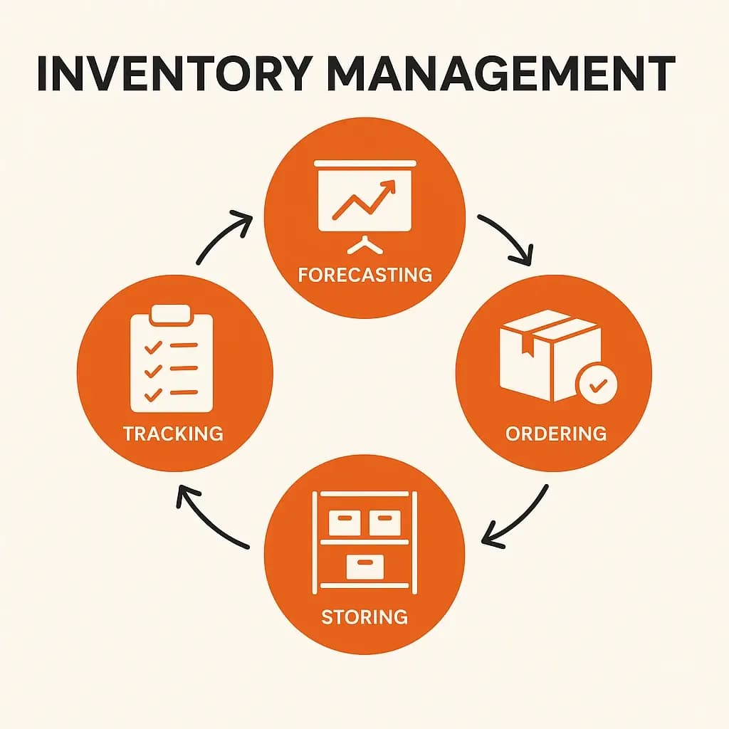 إدارة المخزون وأهم الطرق والاستراتيجيات