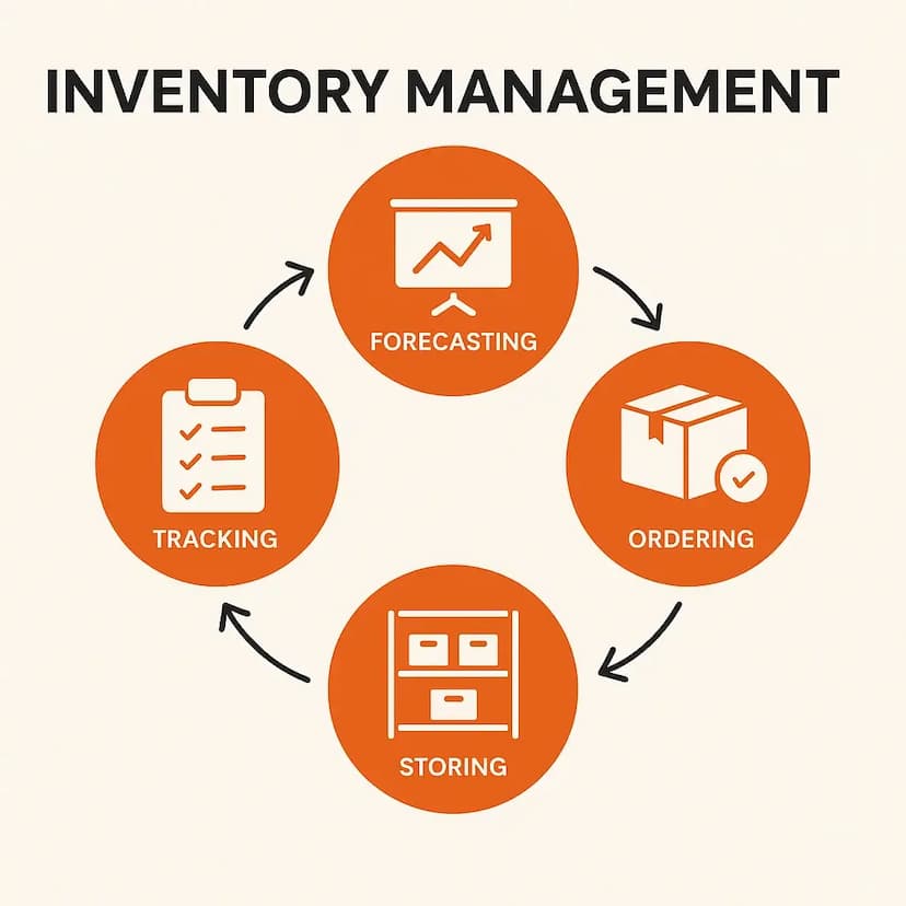 إدارة المخزون وأهم الطرق والاستراتيجيات