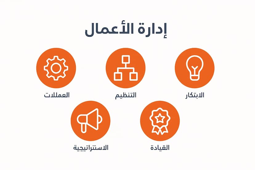 إدارة الأعمال ومجالاتها وأهم مهامها - دليل شامل