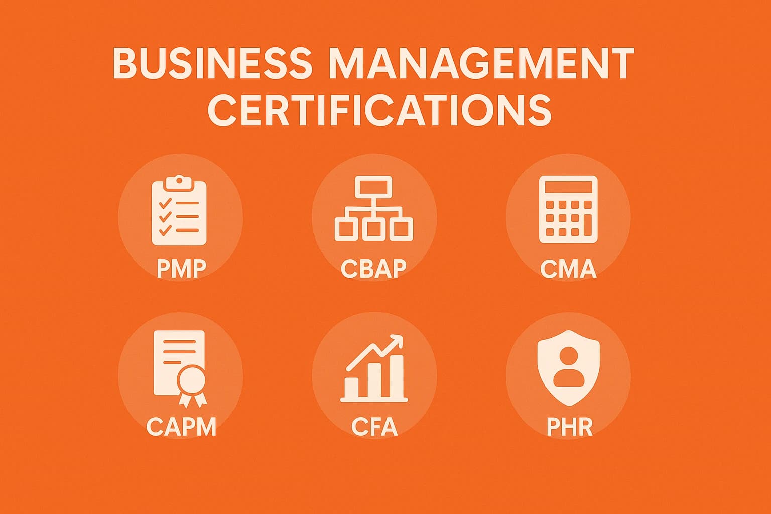 شهادات إدارة الأعمال