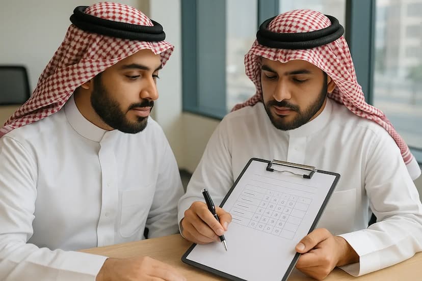 نموذج استطلاع رأي الموظفين