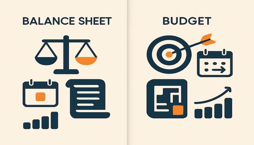 الفرق بين الميزانية والموازنة