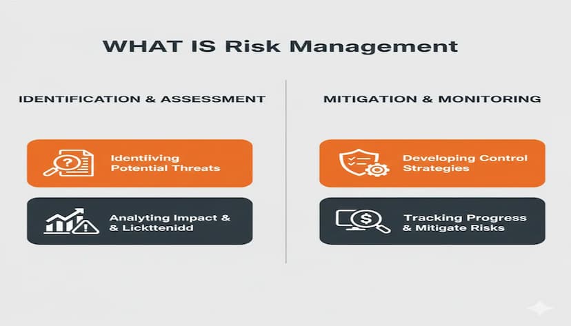 إدارة المخاطر واستراتيجياتها وخطواتها وأهميتها