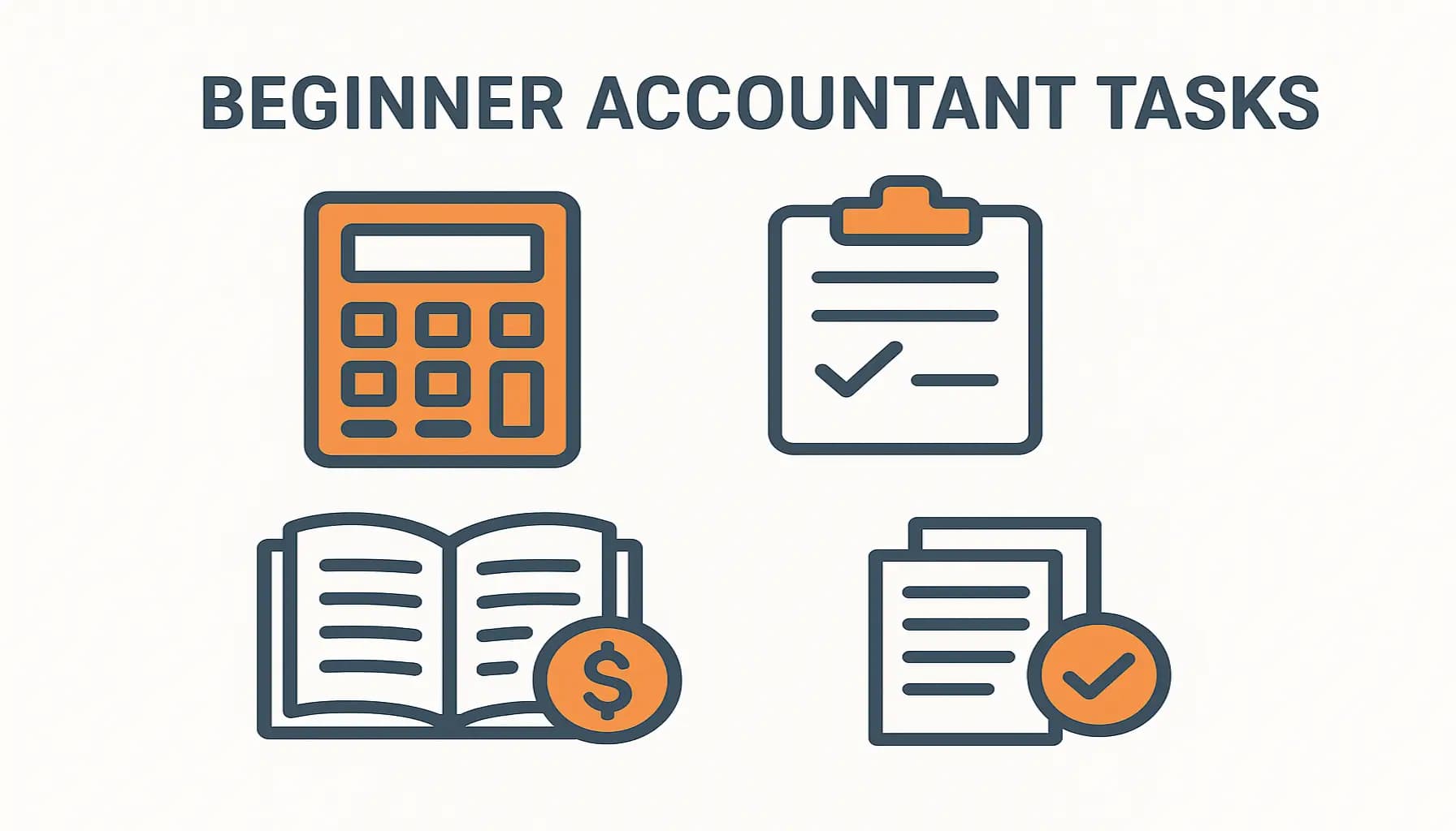 مهام المحاسب المبتدئ