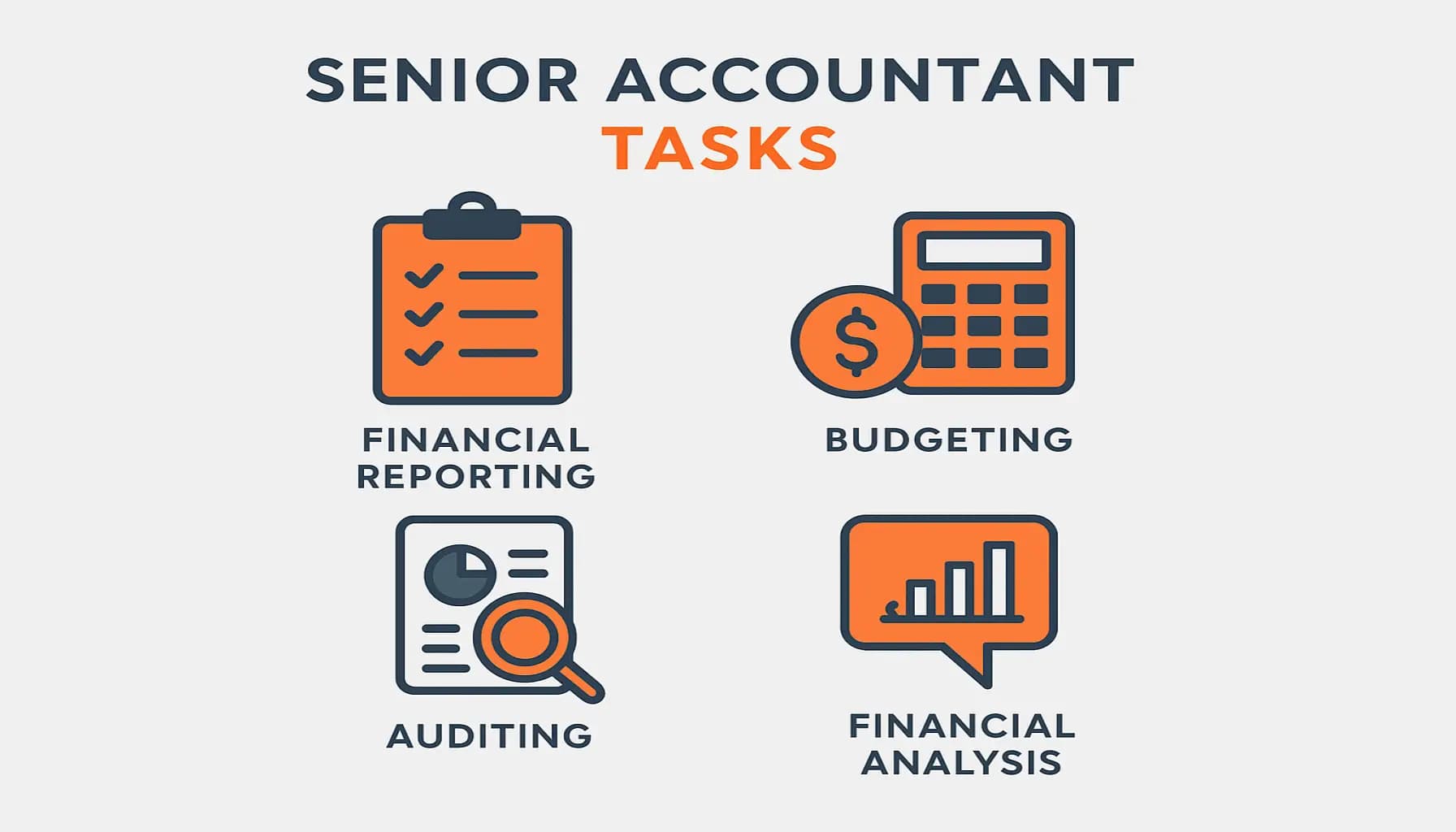 مهام المحاسب الأول Senior Accountant