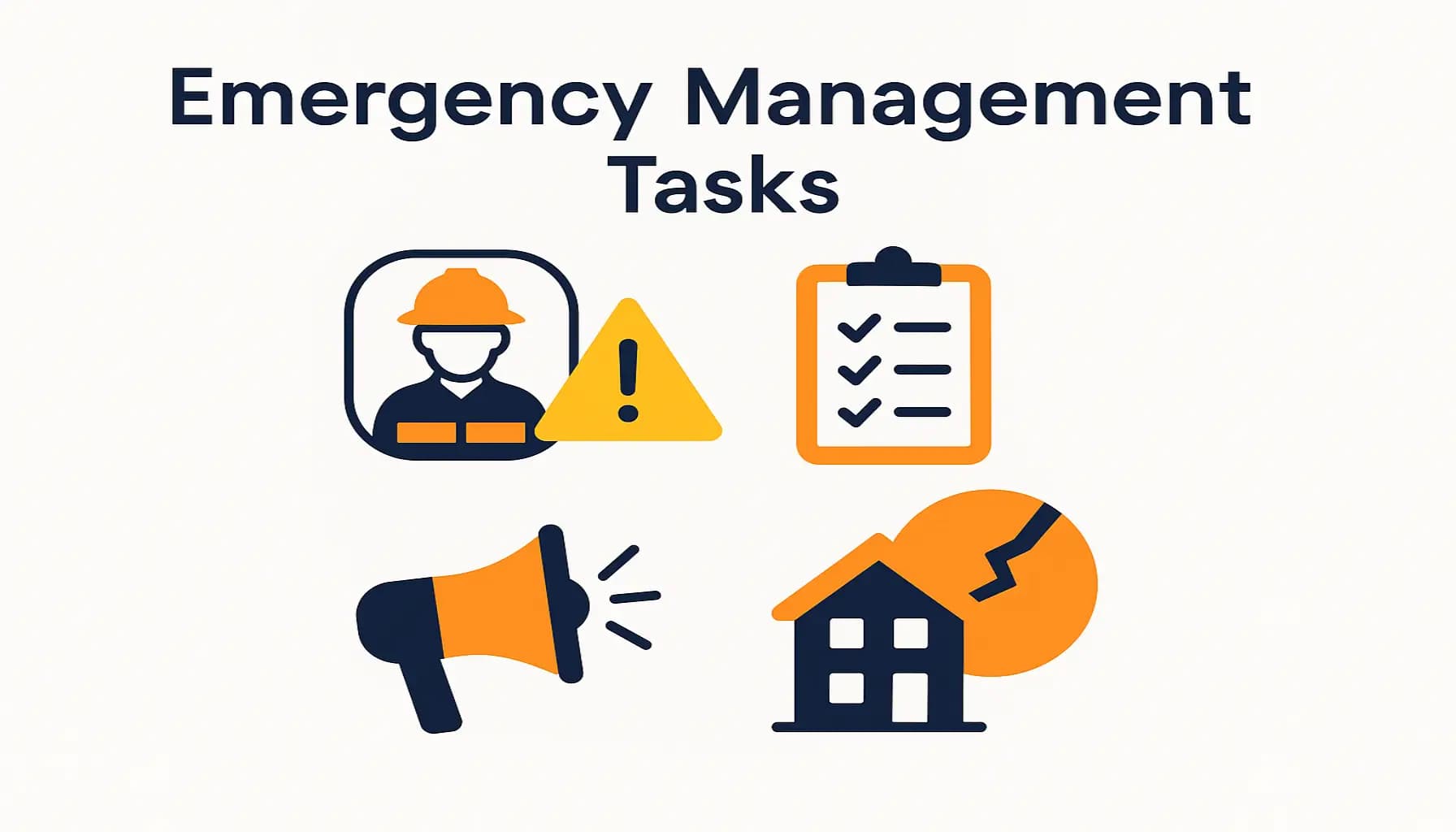 مهام إدارة الطوارئ والأزمات Emergency and Crisis Manager