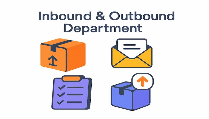 مهام قسم الصادر والوارد Incoming and Outgoing Department