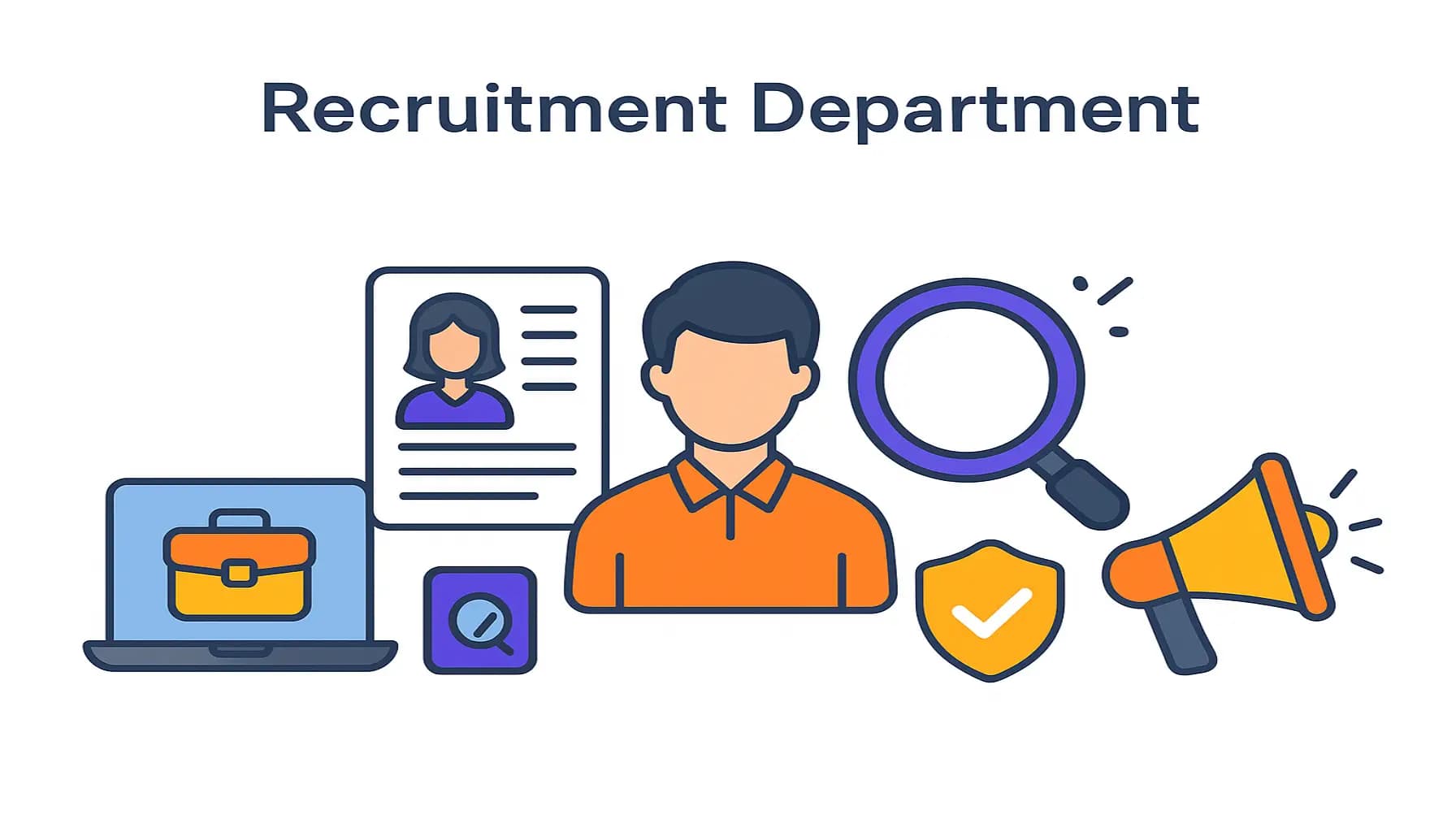 مهام قسم التوظيف Recruitment Department