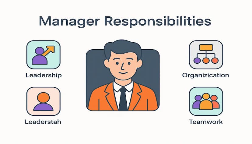 مهام مدير Manager الشركة ومدير الإدارة والمدير الإداري