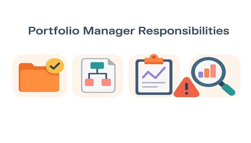 مهام مدير محفظة المشاريع Project Portfolio Manager