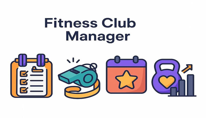 مهام مدير النادي الرياضي - Sports Club Manager