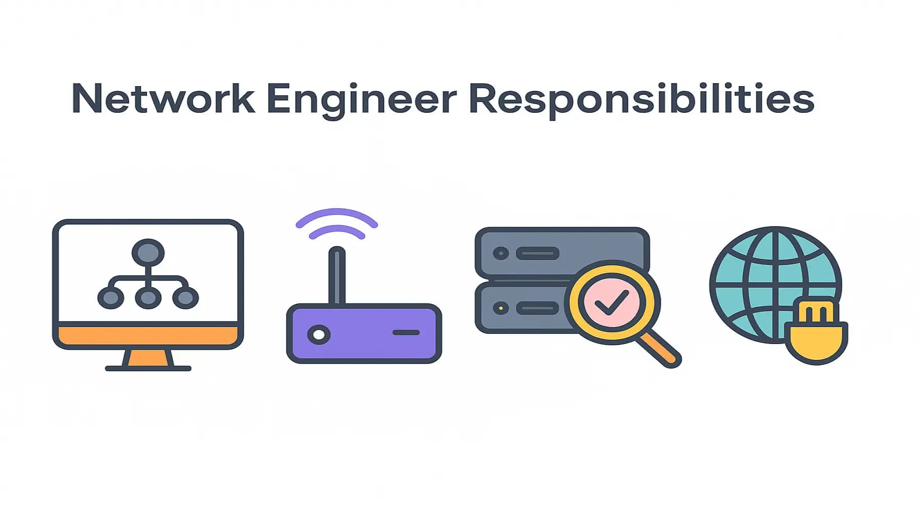 مهام مهندس الشبكات Network Engineer