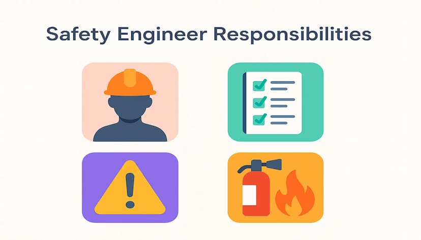 مهام مهندس السلامة Safety Engineer