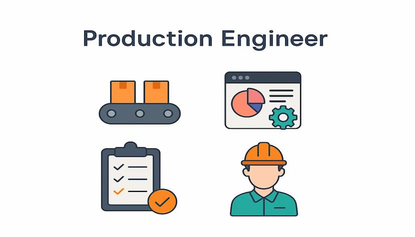 مهام مهندس الإنتاج Production Engineer