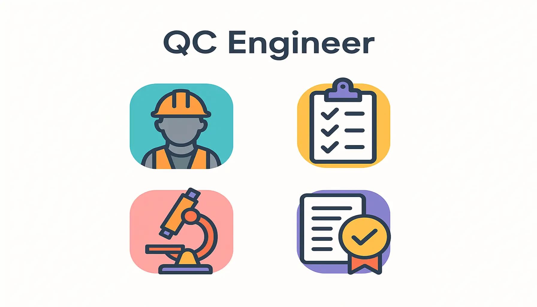 مهام مهندس مراقبة الجودة QC