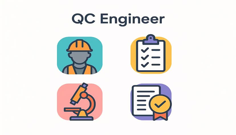 مهام مهندس مراقبة الجودة QC