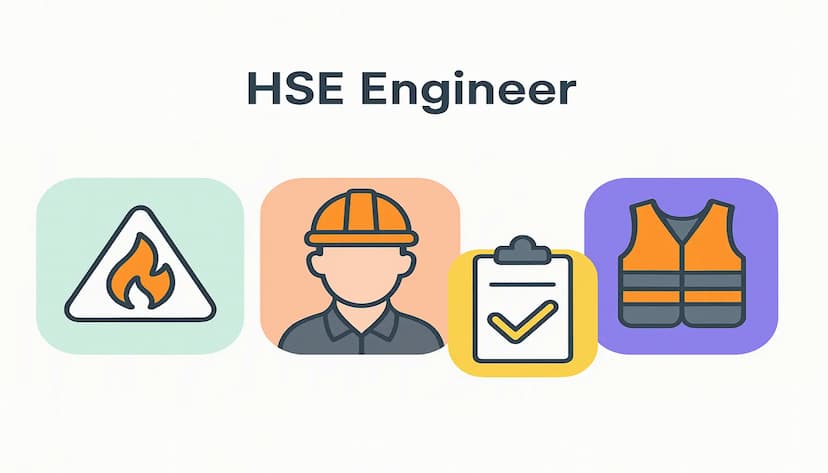 مهام مهندس الصحة والسلامة والبيئة HSE