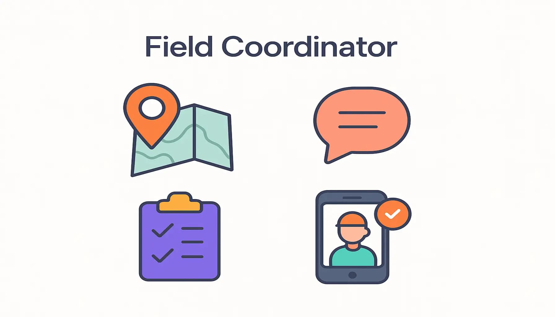مهام وظيفة منسق ميداني Field Coordinator