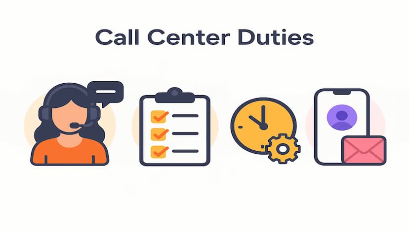 مهام وظيفة كول سنتر Call Center