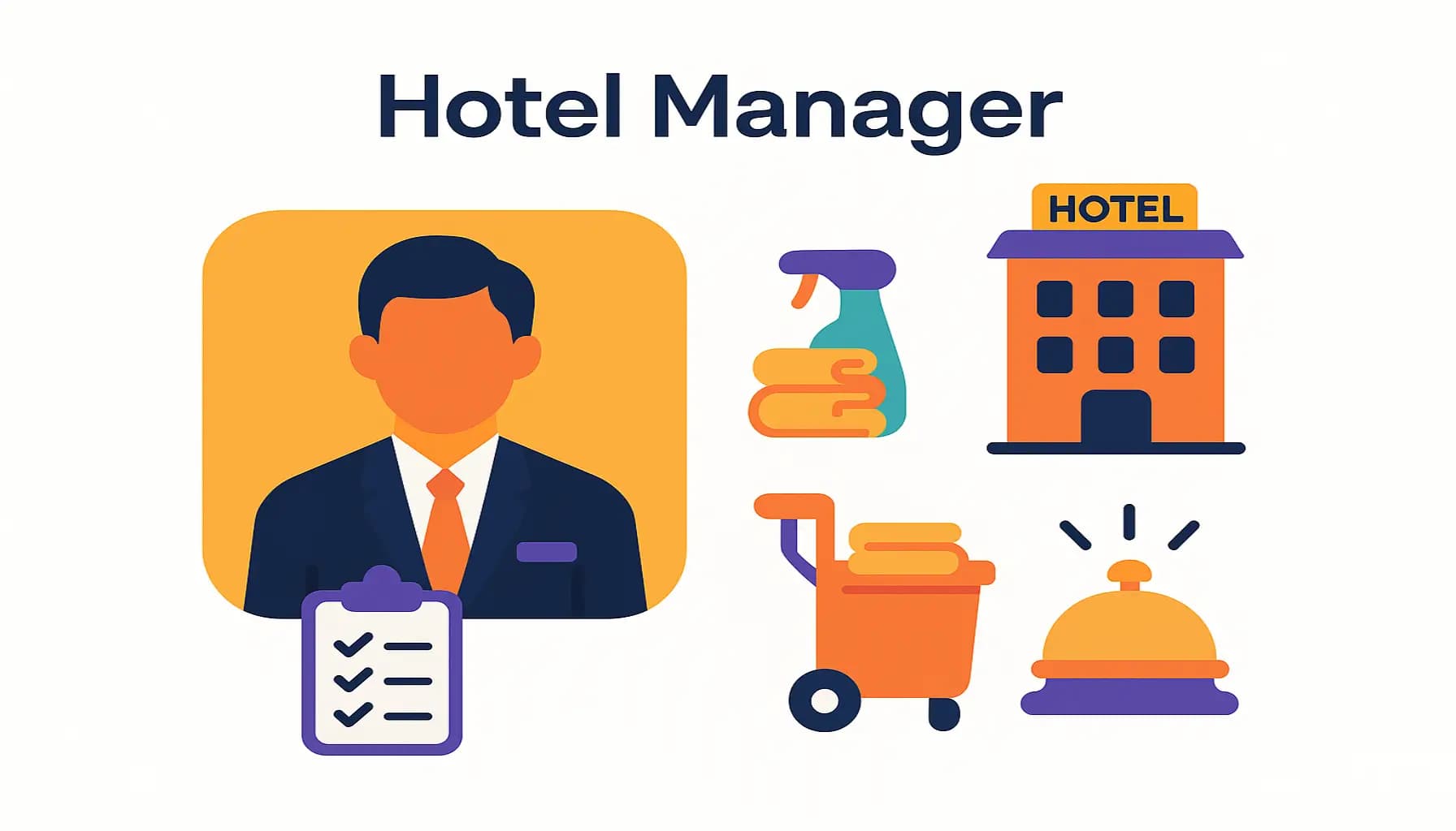 مهام مدير الفندق Hotel Manager