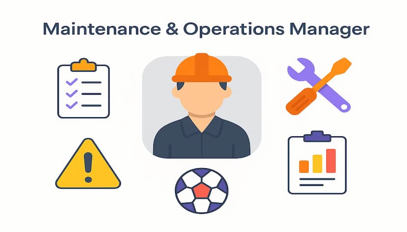 مهام مدير الصيانة والتشغيل وإدارة التشغيل والصيانة