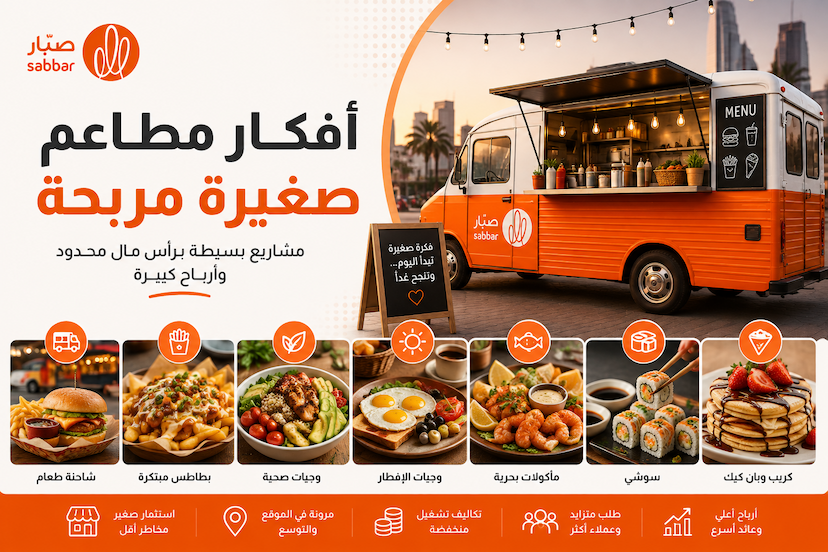 10 أفكار مطاعم صغيرة