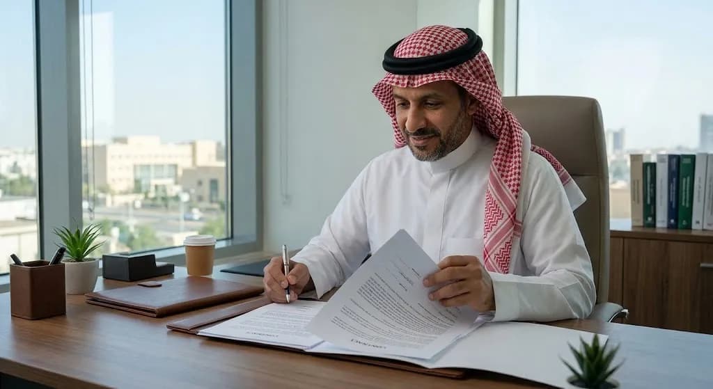 نموذج عقد عمل مدرس بالسعودية
