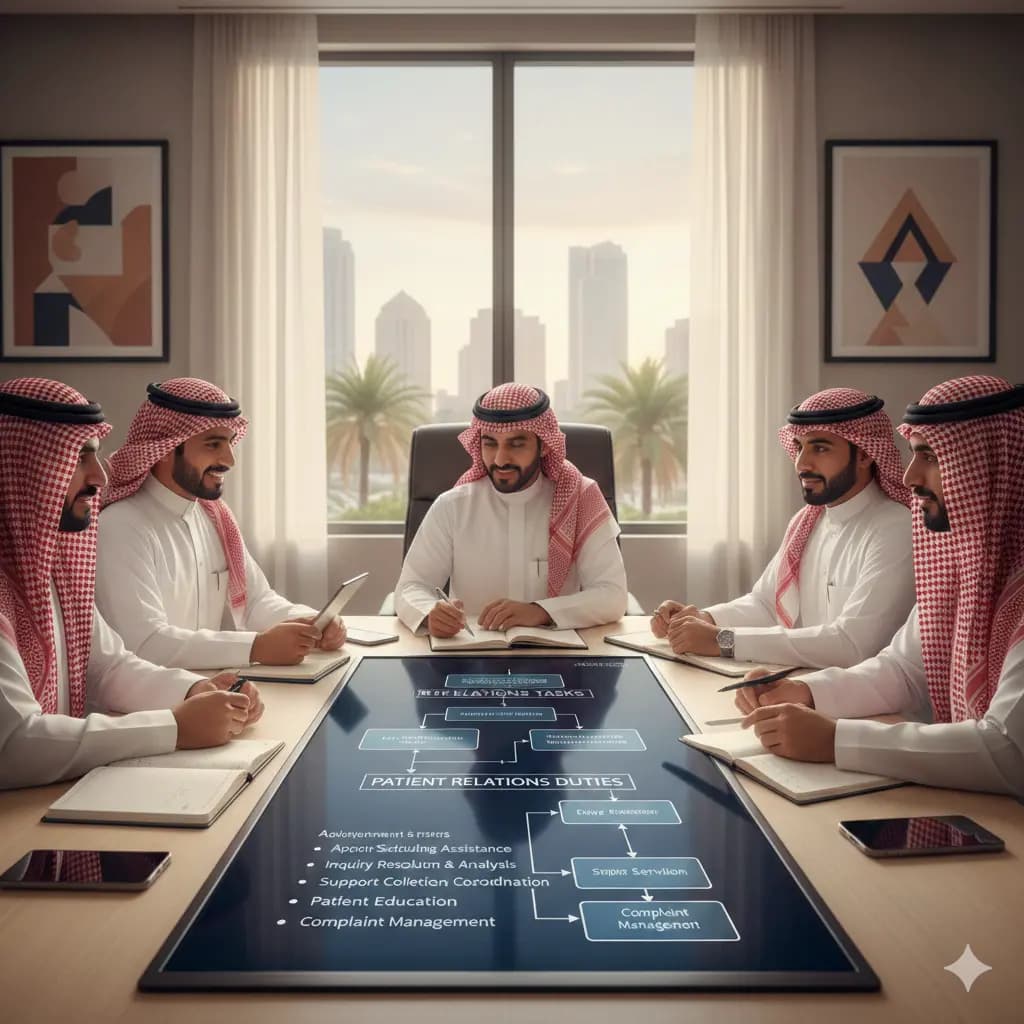 مهام علاقات المرضى