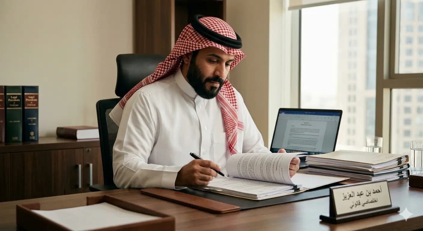 مهام اخصائي قانوني Legal Specialist