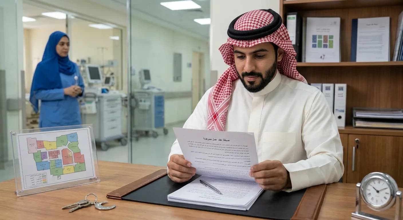 نموذج عقد عمل ممرضة