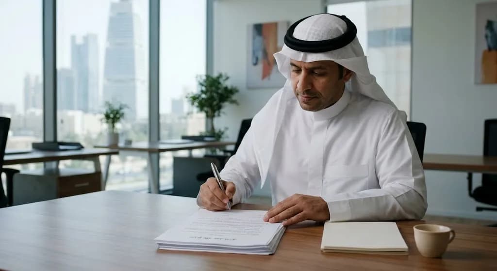 نموذج عقد عمل إداري