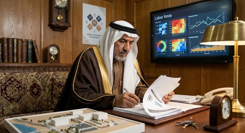 سياسات سوق العمل السعودي