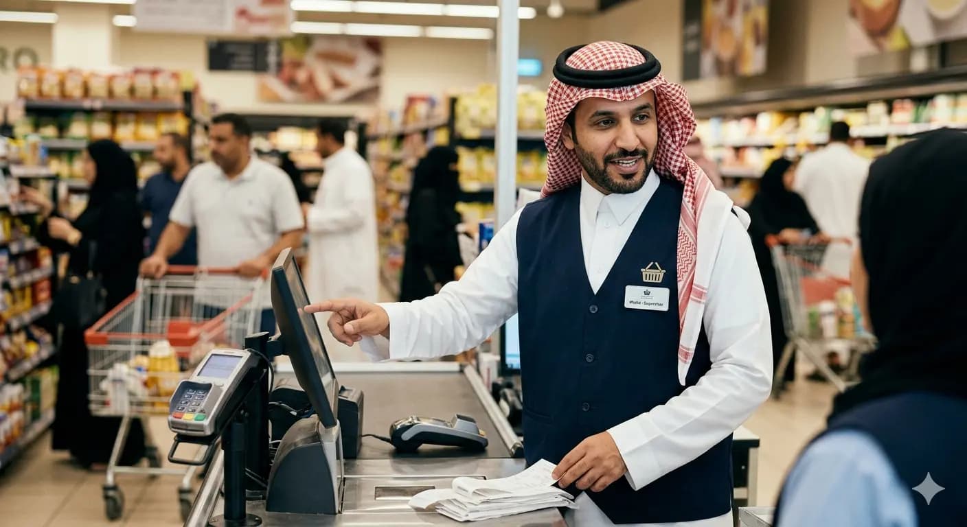 مهام مشرف الكاشير Cashier Supervisor