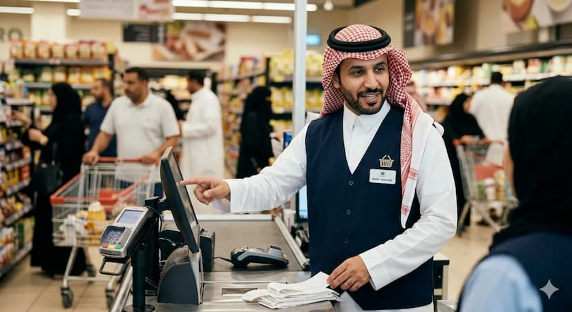 مهام مشرف الكاشير Cashier Supervisor