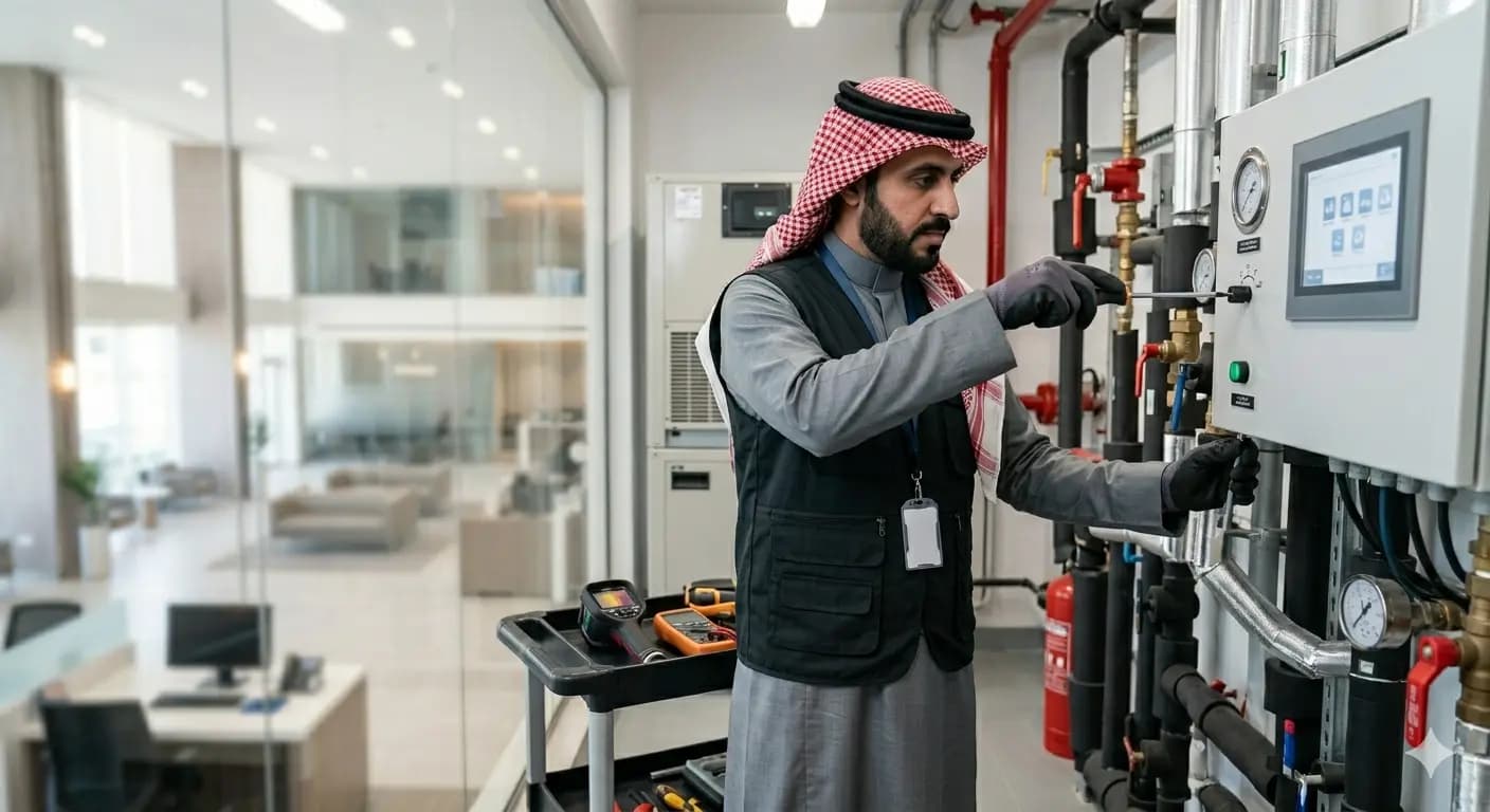 مهام مشرف صيانة مباني