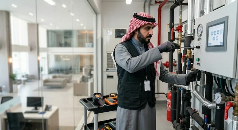 مهام مشرف صيانة مباني