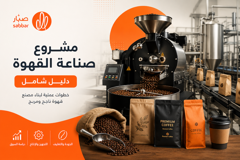 مشروع صناعة القهوة - دليل شامل
