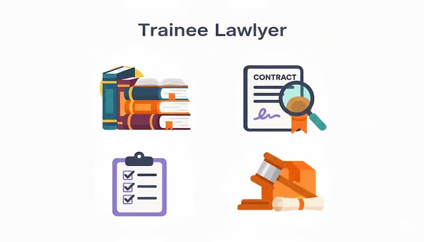 مهام المحامي المتدرب - Trainee Lawyer