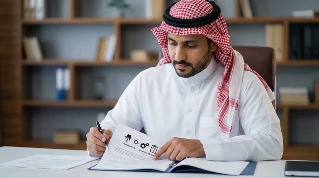 عقد العمل الموسمي في السعودية وشروطه