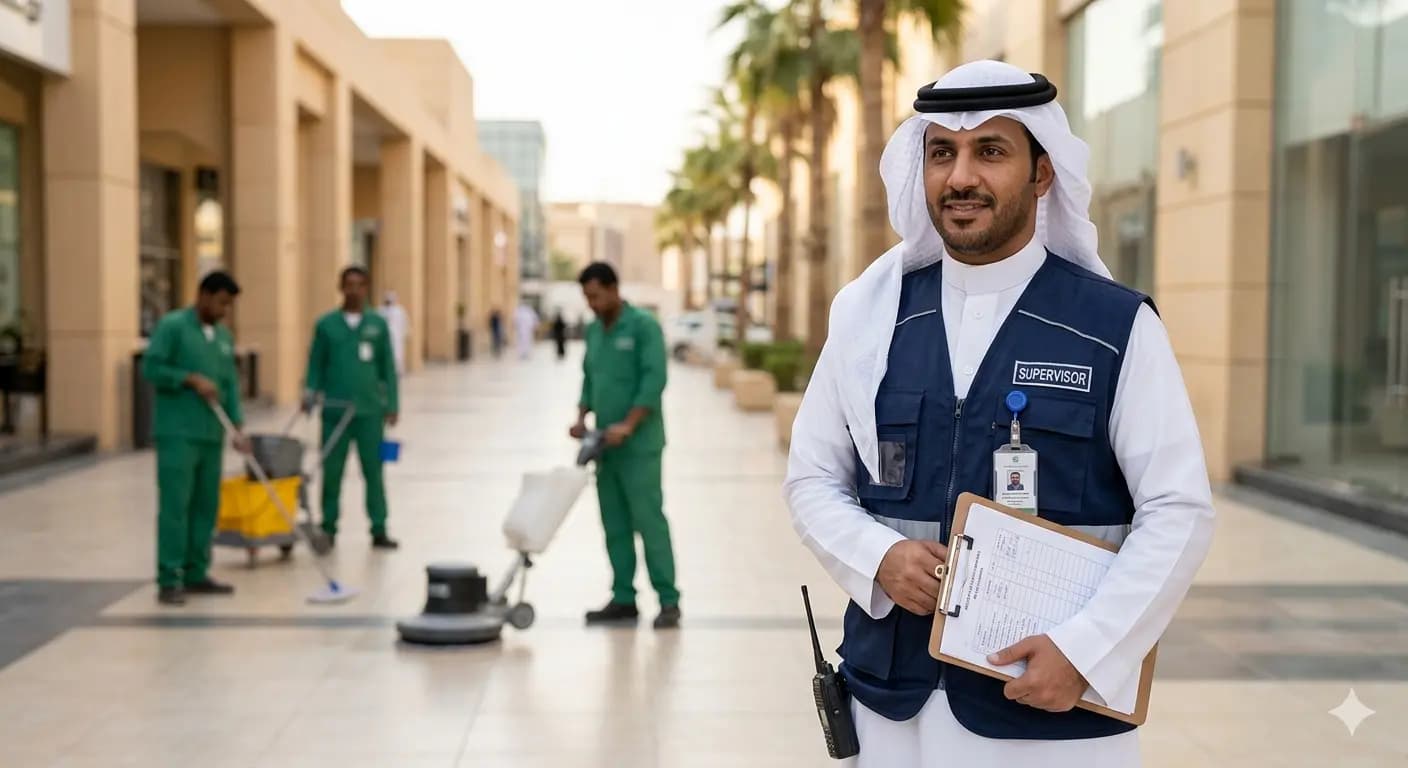 مهام مشرف النظافة Cleaning Supervisor