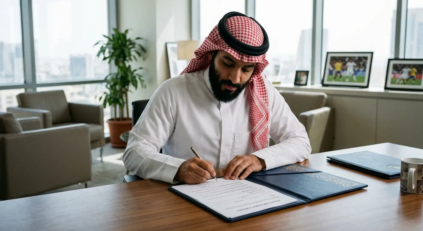 نموذج عقد عمل رياضي